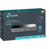 TP-Link TL-SG1016D, Switch braun, Retail