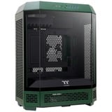 Thermaltake The Tower 600 , Tower-Gehäuse dunkelgrün, Tempered Glass x 3