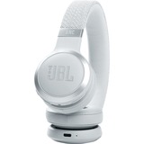 JBL Live 460NC, Headset weiß, USB-C, Bluetooth, ANC