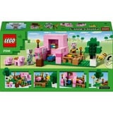 LEGO 21268 Minecraft Das Babyschwein-Haus, Konstruktionsspielzeug 