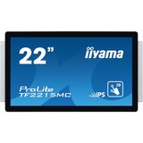 iiyama TF2215MC-B2, LED-Monitor 54.6 cm (21.5 Zoll), schwarz, FullHD, IPS, Touchscreen