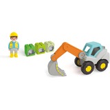 PLAYMOBIL 71684 Junior: Schaufelbagger, Konstruktionsspielzeug 