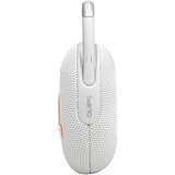 JBL CLIP 5, Lautsprecher weiß, Bluetooth, IP67