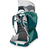 Osprey Poco SLT , Rucksack dunkelgrün, Kindertrage