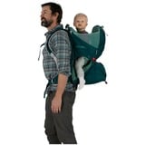 Osprey Poco SLT , Rucksack dunkelgrün, Kindertrage