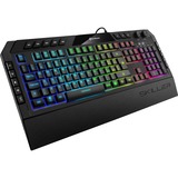 Sharkoon SKILLER SGK5, Gaming-Tastatur schwarz, IT-Layout, Rubberdome