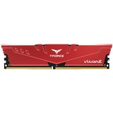 Team Group DIMM 8 GB DDR4-3600  , Arbeitsspeicher rot, TLZRD48G3600HC18J01, VULCAN Z, INTEL XMP