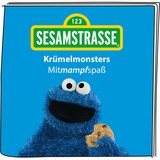 tonies Sesamstraße - Krümelmonsters Mitmampfspaß, Spielfigur Hörspiel mit Liedern