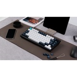 Keychron Q1 Max, Gaming-Tastatur schwarz/mehrfarbig, DE-Layout, Gateron Jupiter Brown, Hot-Swap, Aluminiumrahmen, RGB