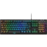 Sharkoon SKILLER SGK30, Gaming-Tastatur schwarz, IT-Layout, Huano Blue