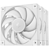 DeepCool FD12 WH 120x120x25, Gehäuselüfter weiß, 3er Pack, 120 mm