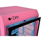 Thermaltake The Tower 200 , Tower-Gehäuse rosa, Tempered Glass