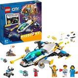 LEGO 60354 City Erkundungsmissionen im Weltraum, Konstruktionsspielzeug Interaktives digitales Abenteuerspielset mit Raumschiff und 3 Minifiguren