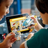 LEGO 60354 City Erkundungsmissionen im Weltraum, Konstruktionsspielzeug Interaktives digitales Abenteuerspielset mit Raumschiff und 3 Minifiguren