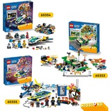 LEGO 60354 City Erkundungsmissionen im Weltraum, Konstruktionsspielzeug Interaktives digitales Abenteuerspielset mit Raumschiff und 3 Minifiguren