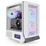 Thermaltake Ceres 300 TG ARGB , Tower-Gehäuse weiß, Tempered Glass