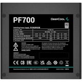 DeepCool PF700 700W, PC-Netzteil schwarz, 4x PCIe, 700 Watt