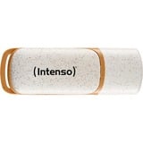 Intenso Green Line 64 GB, USB-Stick beige/braun, USB-A 3.2 Gen 1