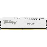 Kingston FURY DIMM 16 GB DDR5-5200  , Arbeitsspeicher weiß, KF552C36BWE-16, FURY Beast, AMD EXPO