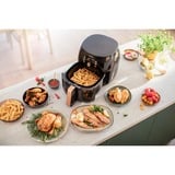 Philips Premium Airfryer XXL HD9867/90 Smart, Heißluftfritteuse schwarz/kupfer, 2.225 Watt, 7,3 Liter