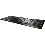 CHERRY STREAM KEYBOARD WIRELESS, Tastatur schwarz, DE-Layout, Cherry SX-Scherentechnologie