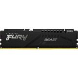 Kingston FURY DIMM 32 GB DDR5-6000  , Arbeitsspeicher schwarz, KF560C40BB-32, FURY Beast, INTEL XMP