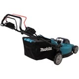 Makita Akku-Rasenmäher DLM481CT2, 36Volt (2x18Volt) blau/schwarz, 2x Li-Ionen Akku 5,0Ah, mit Radantrieb