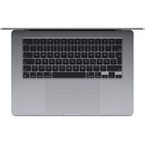 Apple MacBook Air (15") 2024 CTO, Notebook grau, M3, 10-Core GPU, macOS, Amerikanisch, 38.9 cm (15.3 Zoll), 512 GB SSD