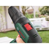 Bosch Akku-Bohrschrauber UniversalDrill 18V grün/schwarz, 2x Li-Ionen Akku 1,5Ah, Koffer, POWER FOR ALL ALLIANCE