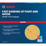 Bosch Expert C470 Schleifblatt, Ø 125mm, K120 ungelocht 50 Stück, für Exzenterschleifer