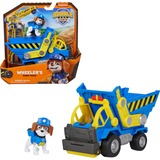 Spin Master Rubble & Crew - Kipplaster-Baufahrzeug mit Wheeler-Figur, Spielfahrzeug 