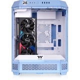 Thermaltake The Tower 600 , Tower-Gehäuse hellblau, Tempered Glass x 3