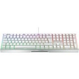 CHERRY MX 3.1, Gaming-Tastatur weiß/silber, DE-Layout, Cherry MX2A Brown