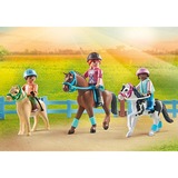 PLAYMOBIL 71493 Horses of Waterfall Mobile Reitschule, Konstruktionsspielzeug 