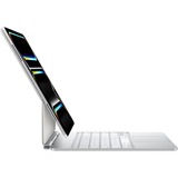 Apple Magic Keyboard für 13" iPad Pro (M4), Tastatur weiß, DE-Layout, Scherenmechanik