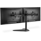 Digitus Universal Dual Monitor Ständer, Standfuß schwarz (matt)