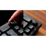 Keychron Q2 Pro, Gaming-Tastatur schwarz/blaugrau, DE-Layout, Keychron K Pro Red, Hot-Swap, Aluminiumrahmen, RGB