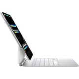 Apple Magic Keyboard für 13" iPad Pro (M4), Tastatur weiß, UK-Layout, Scherenmechanik