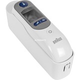 Braun Fieberthermometer ThermoScan 7+ weiß/blau, Infrarot-Ohrthermometer