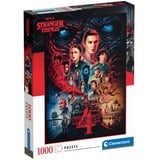 Clementoni Netflix Stranger Things, Puzzle 1000 Teile