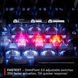 SteelSeries Apex Pro TKL Wireless Gen 3, Gaming-Tastatur schwarz, DE-Layout, SteelSeries OmniPoint 3.0