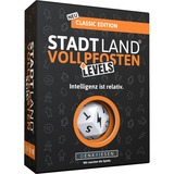 Denkriesen Stadt Land Vollpfosten Levels - Classic Edition, Partyspiel 