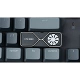 Keychron Graphics Card RTX3080 Aluminum Alloy Artisan Keycap, Tastenkappe schwarz/silber