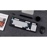 Keychron Q5 Max, Gaming-Tastatur schwarz/mehrfarbig, DE-Layout, Gateron Jupiter Banana, Hot-Swap, Aluminiumrahmen, RGB