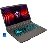 MSI Thin 15 B13VF-2872, Gaming-Notebook grau, Intel® Core™ i7-13620H, NVIDIA GeForce RTX 4060, 16 GB DDR4, 512 GB SSD, ohne Betriebssystem