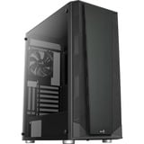 Aerocool Prism v1, Tower-Gehäuse schwarz, Tempered Glass