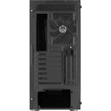 Aerocool Prism v1, Tower-Gehäuse schwarz, Tempered Glass