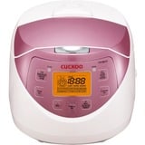 Cuckoo Reiskocher CR-0631F weiß/rosa, 580 Watt, 1,08 Liter