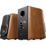 Edifier Bluetooth-Regallautsprecher S1000MKII holz/schwarz, Optisch, koaxial und Line-In