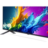 LG 55QNED80T6A, LED-Fernseher 139 cm (55 Zoll), schwarz, UltraHD/4K, QNED, WLAN, LAN, Bluetooth, HDR10, Triple-Tuner